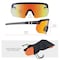 Ergodyne AEGIR-MI, Safety Glasses, Orange Mirror Lens, Matte Black Frame, Half-Frame AEGIR-MI - alternate 4